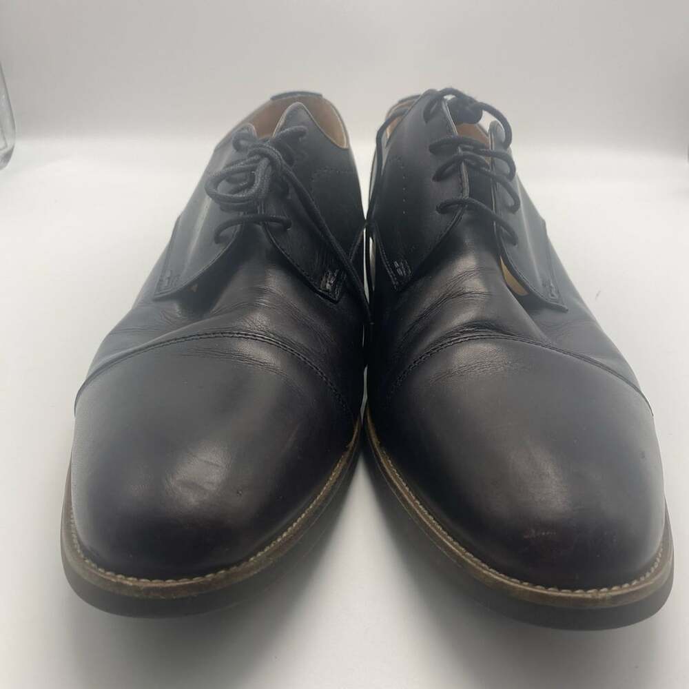 Florsheim Ruvo Cap-Toe Oxford Black Leather Dress Shoes (DS1001)